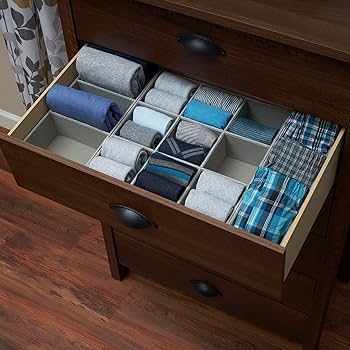 Amazon.com: Household Essentials Grey 728-1 Deep 9 Section